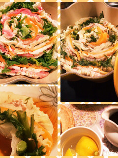 ミルフィーユ鍋〜お野菜たっぷり栄養満点☆-レシピのメイン写真