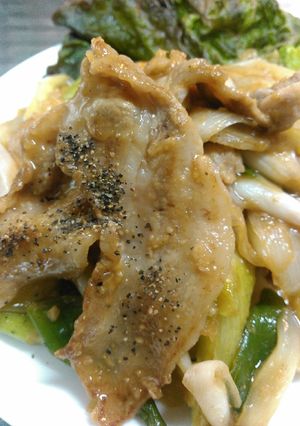 ネギたっぷり☆ネギが美味しい豚の味噌炒め-レシピのメイン写真