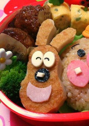アンパンマン キャラおかず＊名犬チーズ-レシピのメイン写真