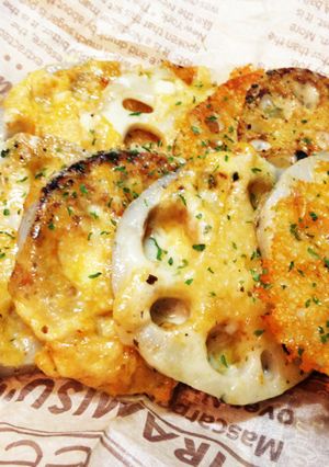 カリカリチーズ蓮根♫簡単♡お弁当に♡-レシピのメイン写真