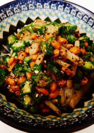 朝ごはんにも！ヘルシー納豆ごはん-レシピのメイン写真