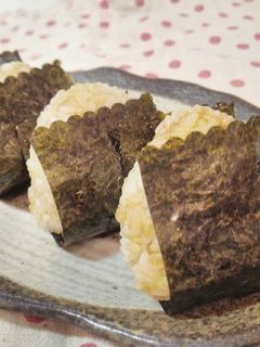 まるで天むすの味!揚げ玉たっぷりおにぎり-レシピのメイン写真