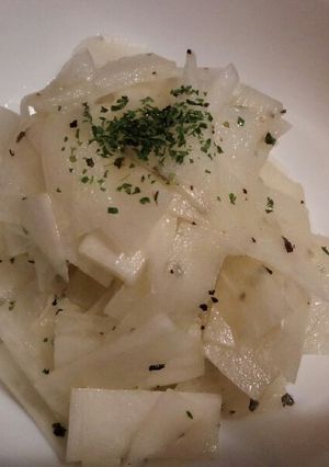 簡単❣大根のバジリーブサラダ-レシピのメイン写真