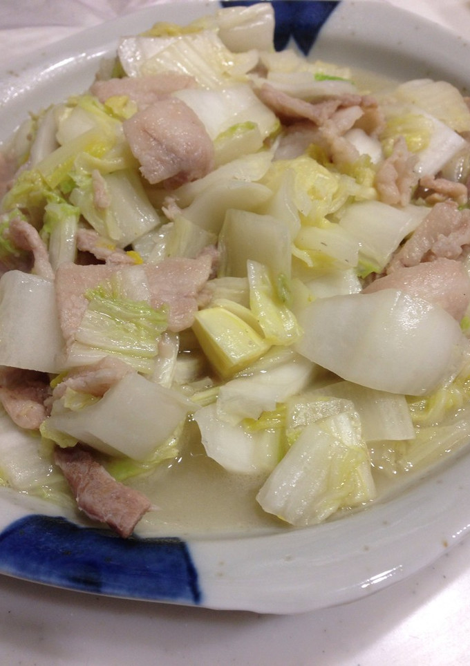 白菜と豚バラのうまうま炒め-レシピのメイン写真