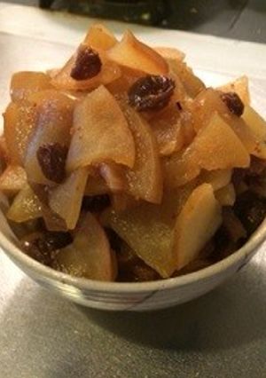 材料あれば◇準備５分レンジ５分の林檎甘煮-レシピのメイン写真