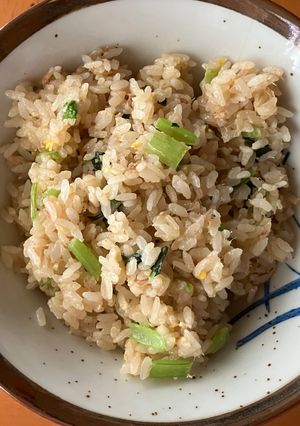小松菜とツナの炒飯-レシピのメイン写真