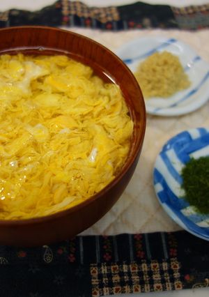 胃腸炎に低糖質アミノ酸かき玉汁-レシピのメイン写真