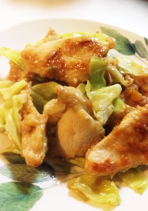 さっぱり☆鶏肉とキャベツの炒め物-レシピのメイン写真