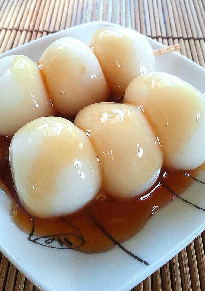 簡単♪1人分♪串団子（みたらし）-レシピのメイン写真