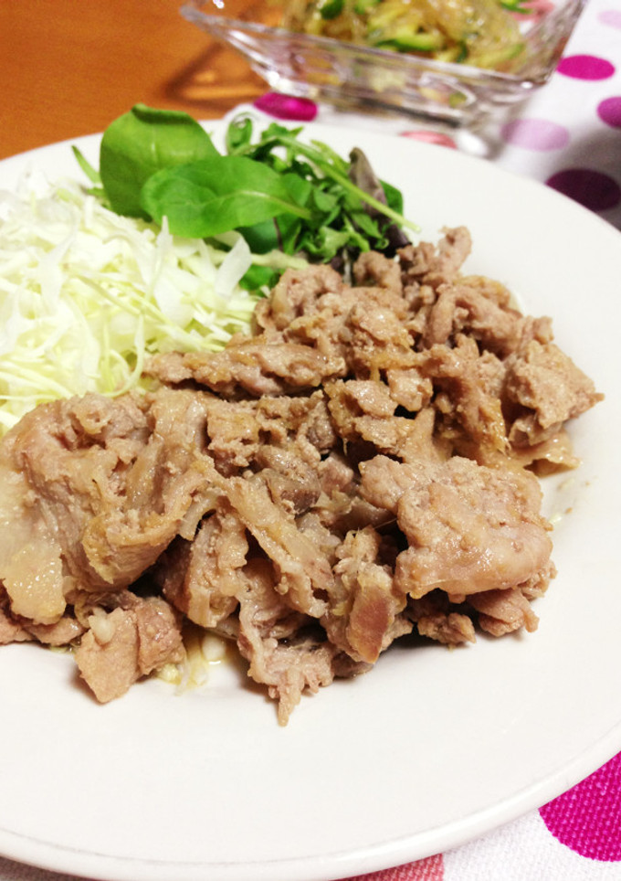 漬けて焼くだけ♪簡単♡しょうが焼き♡-レシピのメイン写真