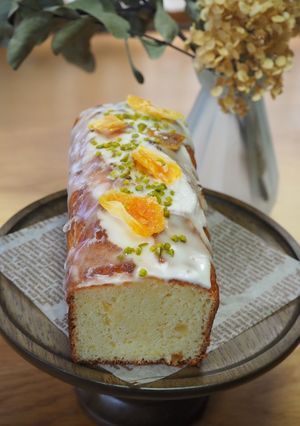 レモンのクリームチーズパウンドケーキ-レシピのメイン写真