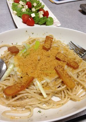 ズボラのボラの卵(カラスミ)パスタ-レシピのメイン写真