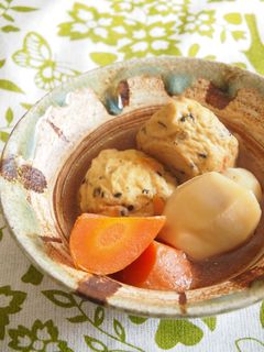 里芋とがんもの煮つけ-レシピのメイン写真