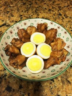 鶏手羽とたまごのさっぱり煮-レシピのメイン写真