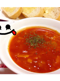 超簡単!野菜たっぷりミネストローネ-レシピのメイン写真