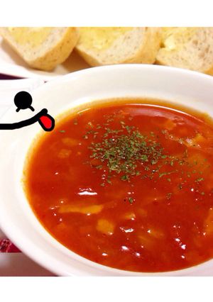 超簡単!野菜たっぷりミネストローネ-レシピのメイン写真