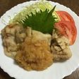 シソの葉入り豚天 大根卸しポン酢がけ