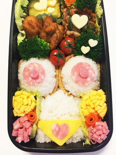 おっぱい 弁当♡お稲荷♡バレンタインにも-レシピのメイン写真