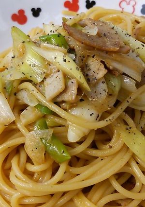 長ねぎのパスタ♪-レシピのメイン写真