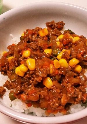 *野菜たっぷり洋風そぼろごはん*-レシピのメイン写真