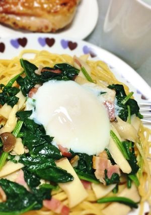 簡単15分！ズボラな和風パスタ-レシピのメイン写真