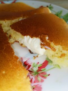 ☆クリームチーズ入りホットケーキ☆-レシピのメイン写真