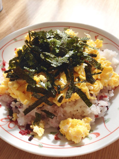 祖母から伝わる梅たまごご飯-レシピのメイン写真