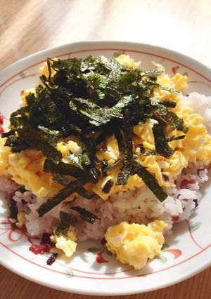 祖母から伝わる梅たまごご飯-レシピのメイン写真
