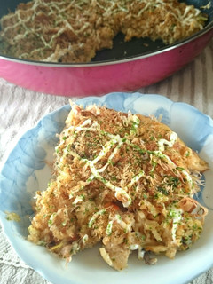 焼きそばアレンジ☆長芋のフライパン焼き★-レシピのメイン写真