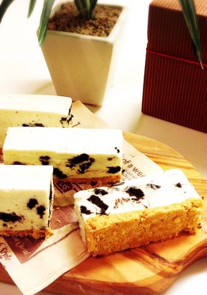 クッキーレアチーズケーキ★バレンタイン-レシピのメイン写真