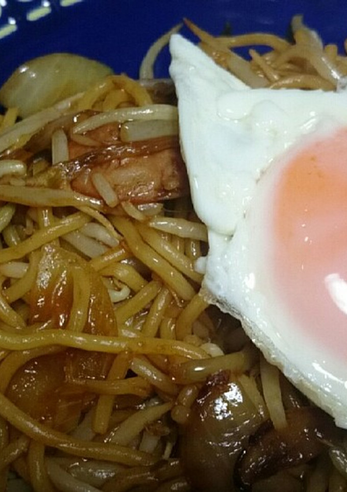 もやしたっぷり、もやし焼きそば-レシピのメイン写真