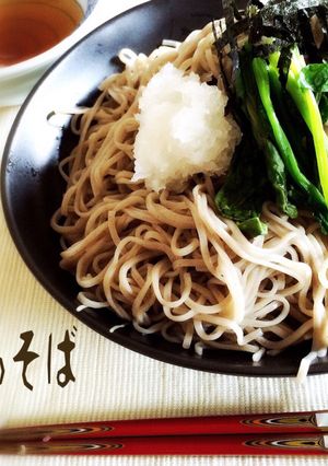 実はダイエット食！止まらないざるそば♡-レシピのメイン写真