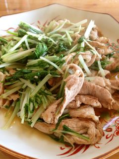 豚肉と水菜のポン酢炒め☆-レシピのメイン写真