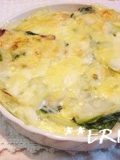 白菜と餅のグラタン~♪♪-レシピのメイン写真