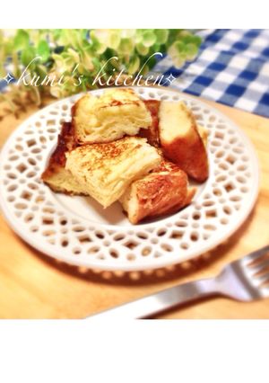 ズボラな私の♡超簡単フレンチトースト♡-レシピのメイン写真