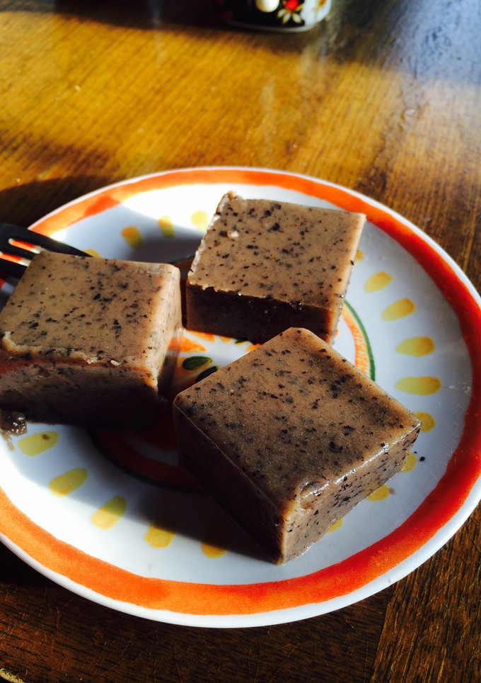 黒豆消費に！簡単黒豆水羊羹-レシピのメイン写真