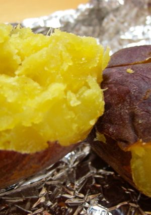 美味しい焼き芋を食べよう♪-レシピのメイン写真
