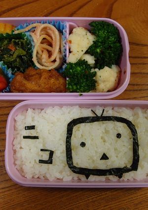 キャラ弁☆彡ニコニコ動画-レシピのメイン写真