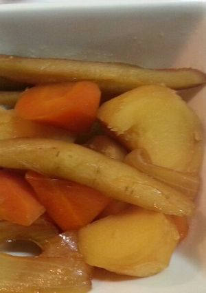 じゃがいもとゴボウとにんじんの煮物-レシピのメイン写真