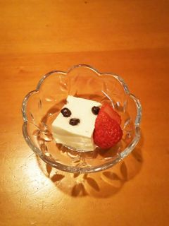 豆乳と酒粕のコクまろムース-レシピのメイン写真