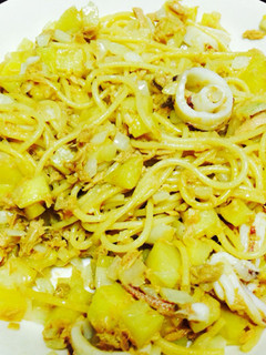 ツナとポテトの醤油マヨパスタ-レシピのメイン写真