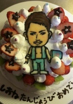 ♡キャラケーキ♡三代目今市くん-レシピのメイン写真