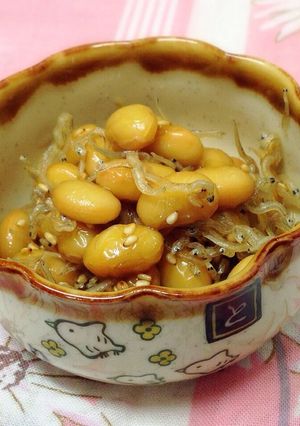 ⭐️大豆とちりめんじゃこの炒め煮⭐️-レシピのメイン写真