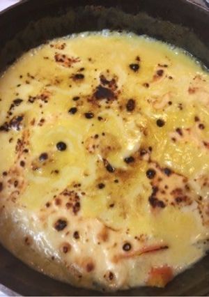 ダッチオーブンで作るマカロニグラタン-レシピのメイン写真
