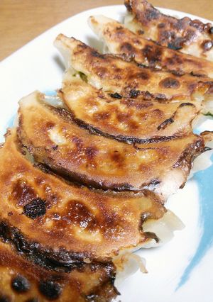 白菜⑧割！究極のヘルシー焼き餃子♡-レシピのメイン写真