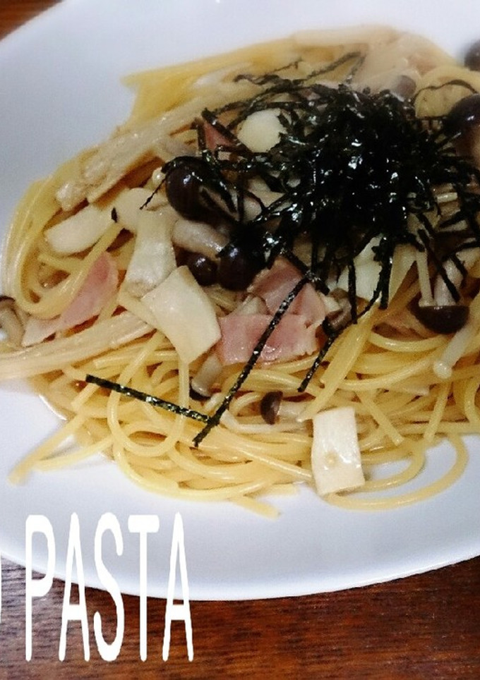 めんつゆで☆簡単きのこの和風スパゲティ-レシピのメイン写真