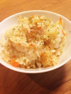 幼児食☆キノコと野菜の洋風炊き込みご飯-レシピのメイン写真