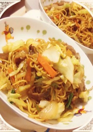●失敗なし♪香味ペーストde焼きそば●-レシピのメイン写真