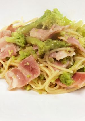 マルケとベーコンのアンチョビパスタ-レシピのメイン写真