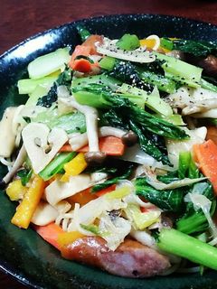 野菜ときのこたっぷりの和風パスタ♡-レシピのメイン写真